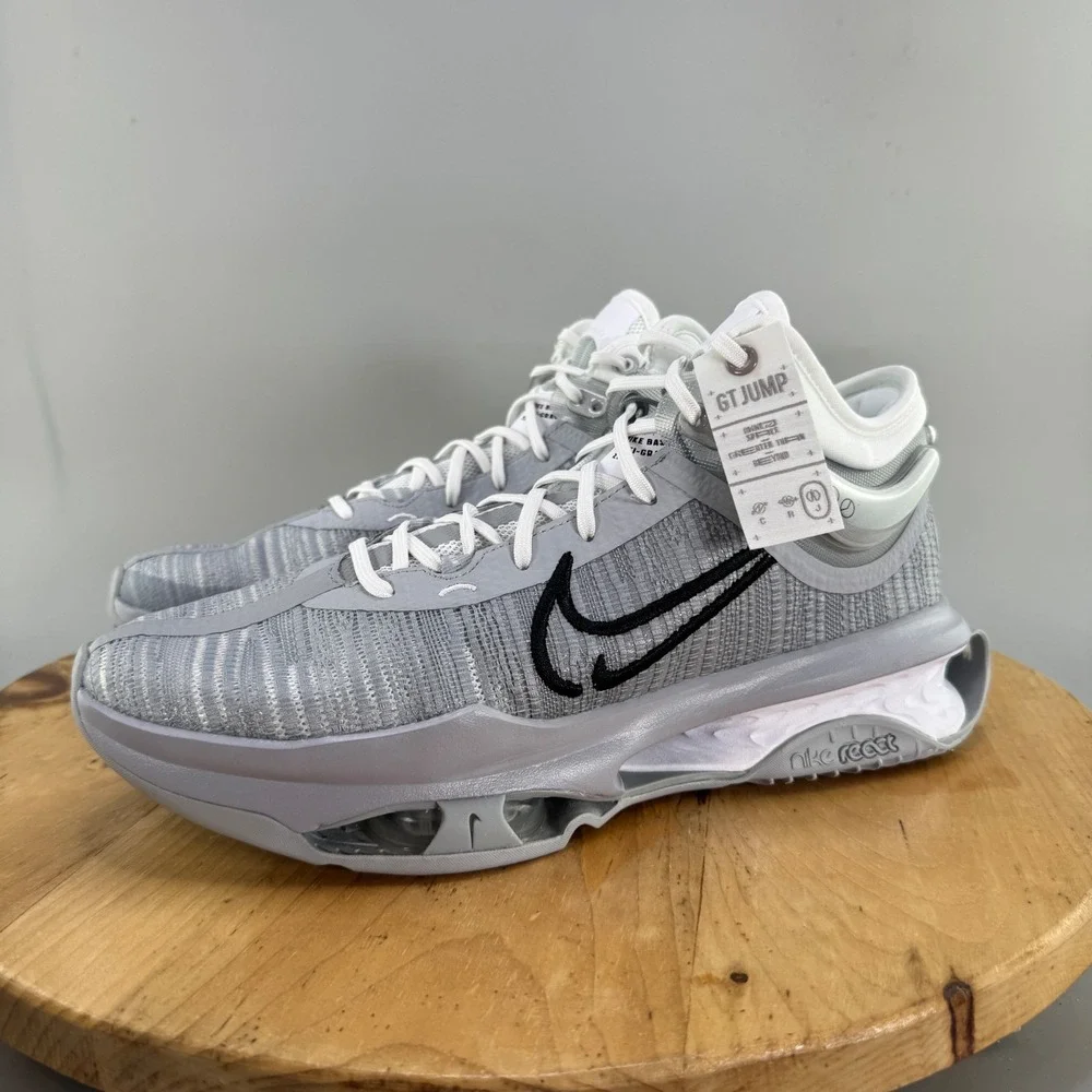 Nike Air Zoom G.T. Jump 2 TB P Men's Size 10 Basketball Shoes Grey Black NEW